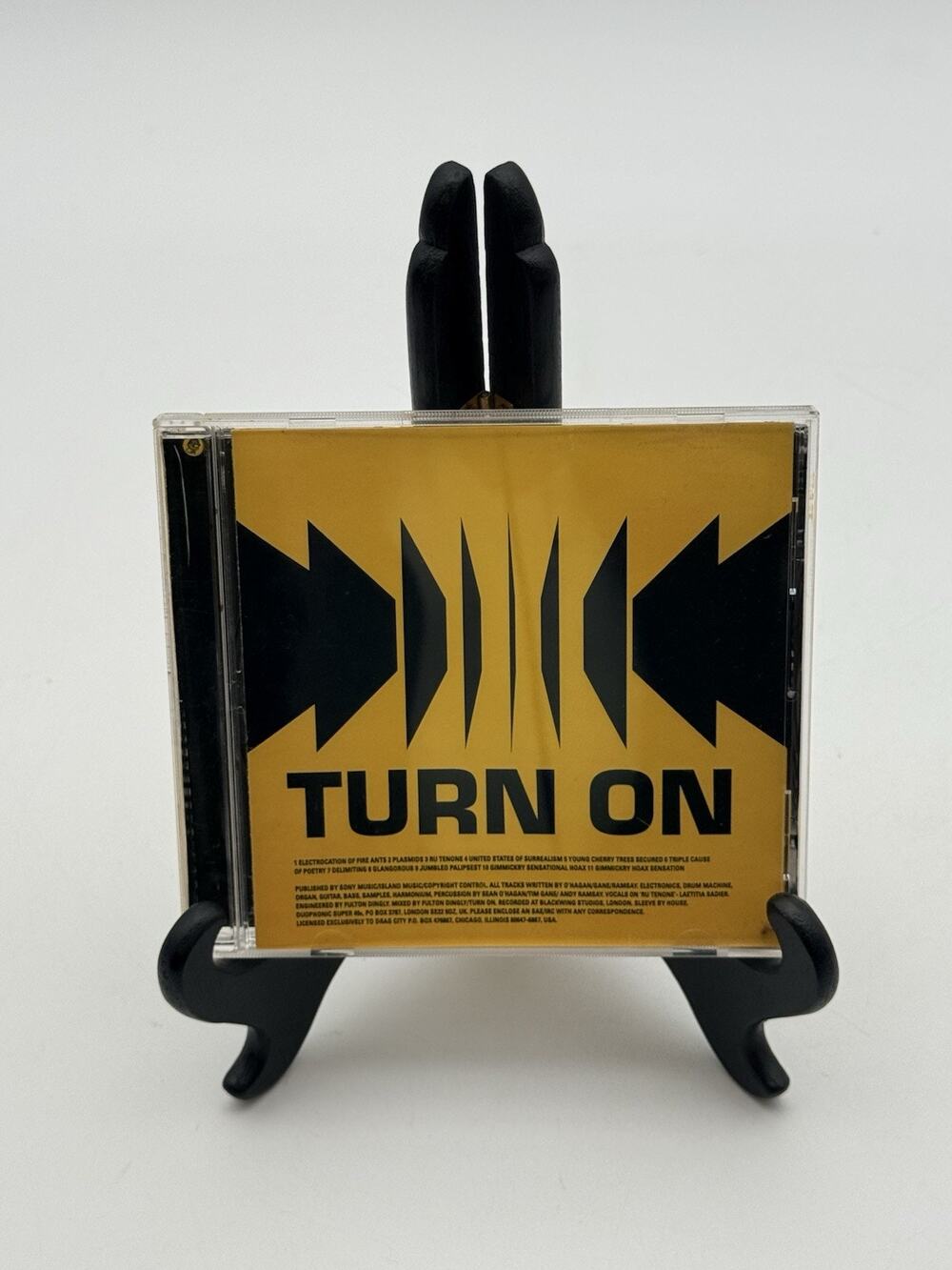 TURN ONS - Self-Titled (1997) - CD - Limited Edition Import - Tested Works VG